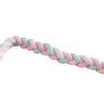 Pare - chocs de lit de bb en tresse torsade, bande de protection douce pour berceau de bb, barrires ...