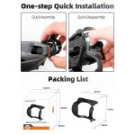 Pare - soleil pour objectif de drone avata 2, protection antireflet, pare - soleil, accessoire - yunong ... Pare - soleil pour objectif de drone avata 2, protection antireflet, pare - soleil, accessoire - yunong ...