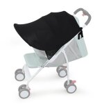Pare - soleil de poussette pour bb, housse de protection solaire, adapt a la plupart des poussettes ...