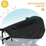 Pare - soleil pour poussette, avec fenêtre en maille enroulable et auvent a universel réglable pour nacelle, ... Pare - soleil pour poussette, avec fenêtre en maille enroulable et auvent a universel réglable pour nacelle, ...