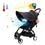 Pare - soleil de poussette universel pour bébé, accessoires de poussette en lycra, cadre de siège de ... Pare - soleil de poussette universel pour bébé, accessoires de poussette en lycra, cadre de siège de ...