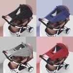 Pare - soleil universel pour poussette de bb, accessoires de poussette, housse de protection contre ...