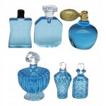Parfums miniatures echelle 1:12 6pcs bleu 2cm Parfums miniatures echelle 1:12 6pcs bleu 2cm