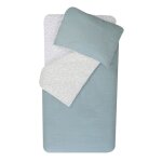 Parure housse de couette + taie d'oreiller 100x140cm / 40x60 cm filou - domiva