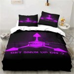 Parure de lit imprimee en 3d avec housse de couette et taie d'oreiller motif drones meurtriers Parure de lit imprimee en 3d avec housse de couette et taie d'oreiller motif drones meurtriers