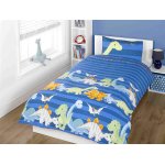 Parure de lit reversible dinosaures pour lit 70x140 cm - enfants