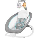 Pascal transat bb pliable avec musiques et vibrations bleu