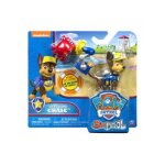 Pat patrouille mer : chase avec megaphone et son amis le crabe - figurine sea - paw patrol