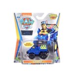 Pat patrouille vehicule en metal dino rescue : chase camion de police 7 cm - voiture miniature - paw ...