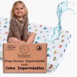 Pata - bisoo magic drap 40x80 - drap - housse imperméable intégral 2en1: drap en coton jersey + alèse ... Pata - bisoo magic drap 40x80 - drap - housse imperméable intégral 2en1: drap en coton jersey + alèse ...