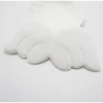 Patchs en forme d'aile d'ange pour enfants, 10 pi�ces, 15x7. 5cm, accessoires de coiffure pour b�b�s