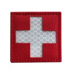Patchs mdicaux rflchissants, fermeture a crochet, soutien crois, sauvetage mdical, partie ir, paquet ...