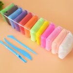 Pte a modeler pour enfants, jouets en peluche, pte douce anti - stress lgre, fournitures de plasticine, ...