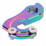 Patte de drailleur arrire pour cadres en alliage d'aluminium, colore