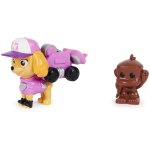 Paw patrol , big truck pups, figurine articul�e stella avec drone de sauvetage � clipser, centre de commande ...
