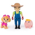 Paw patrol , figurines stella, fermi�re yumi et petit cochon, jouets pour gar�ons et filles � partir ...
