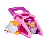 Paw patrol, lanceur brigade canine stella avec v�hicule galinetta, coffret de 2 v�hicules, jouets pour ...