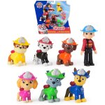 Paw patrol multipack de 7 figurines fire rescue la pat' patrouille