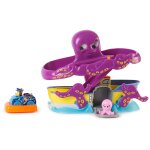 Paw patrol pat' patrouille, coffret brigade canine mission pieuvre, avec petite voiture chase de 6, 3 ...