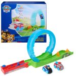 Paw patrol pat' patrouille, looping de sauvetage brigade canine, circuit avec petites voitures brigade ...