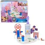 Paw patrol : la super patrouille le film, liberty & jr. patrollers playset, coffret avec figurines articul�es ...