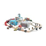 Paysage urbain train dans bote de rangement - hape