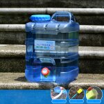 Pc seau d'eau pure conteneur de stockage d'eau rservoir d'eau extrieur grande capacit baril d'eau ...
