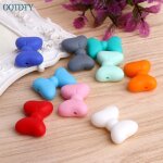 Pcs arc silicone dentition perle bricolage mcher collier pendentif bb anneau de dentition faisant ...