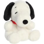 Peanuts palm pals snoopy 40471 peluche 12, 7 cm blanc et noir