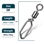 Pêche swivels snap - on 25 100pcs crochet boucle en acier inoxydable pêche rouleau seau pêche pivotant ... Pêche swivels snap - on 25 100pcs crochet boucle en acier inoxydable pêche rouleau seau pêche pivotant ...