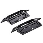 Pdales latrales de course en mtal, plaque de pied compatible avec 1 / 10 rc voiture sur chenilles ...