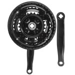 Pédalier en acier à haute teneur en carbone 24 - 34 - 42t avec couvercle de chaînes pour vélo de route ... Pédalier en acier à haute teneur en carbone 24 - 34 - 42t avec couvercle de chaînes pour vélo de route ...