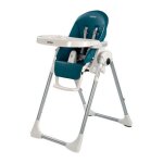 Peg perego chaise haute zero3 - coloris bleu ptrole