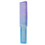 Peigne arc - en - ciel en galvanoplastie, tondeuse a huile pour cheveux, coiffure, coiffure