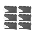 Peigne de cire de planche de surf 6 pices planche de surf surf cire peigne dissolvant nettoyage dissolvant ...
