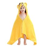 Peignoir animal mignon pour bbs de 0 a 5 ans - velours corail doux, capuche 3d, doux pour la peau, ...