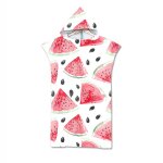 Peignoir de bain amusant, cape a capuche, serviette de plage pour piscine, protection solaire, peignoir ...