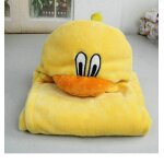 Peignoir a capuche pour b�b�, motif dessin anim�, mignon, animal, couverture pour b�b�, carr�, enveloppe ...