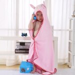 Peignoir a capuche en coton doux pour bb, serviette de plage pour nourrissons, poncho pour nouveau ...