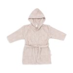 Peignoir eponge 1 - 2 ans miffy jacquard nougat - jollein