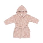 Peignoir eponge 1 - 2 ans miffy jacquard wild rose - jollein