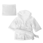 Peignoir en peluche pour bb, accessoires de prise de vue photo, robe de bain, enveloppement de sauna, ...
