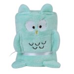 Peignoir polaire pour bb, serviette de bain, motif animal de dessin anim, couverture pour nouveau ...