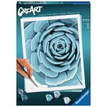Peinture par num�ros ravensburger creart 24x30 cm fleur bleue