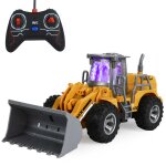 Pelle a 5 canaux pour garon, vhicule d'ingnierie tlcommand, bulldozer tracteur pelle modle jouets ...