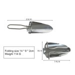 Pelle d'ing�nierie portable en acier au mangan�se, spatule de survie multifonctionnelle pliante, jardin ...