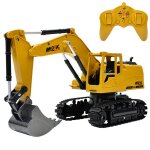 Pelle radiocommandée rc pour garçon, tractopelle avec musique et lumière, jeux d'excavation, camion pour ... Pelle radiocommandée rc pour garçon, tractopelle avec musique et lumière, jeux d'excavation, camion pour ...