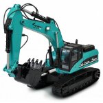 Pelleteuse rc en mtal de chantier g704e petrol 1 / 14 rtr - amewi 22501 - amewi