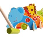 Pelouse dbut educatif intrieur extrieur jardin jeux enfants enfants animal croquet ensemble en bois ...