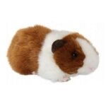 Peluche 18 cm - cochon d'inde brun - living nature